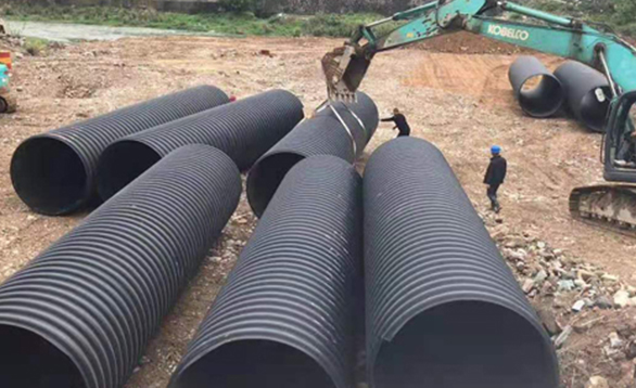 四川2019年HDPE双壁波纹管污水处理项目